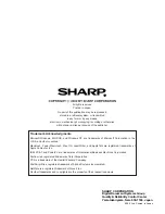 Предварительный просмотр 196 страницы Sharp AR-250 Service Manual