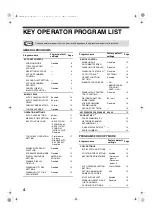 Preview for 6 page of Sharp AR-317 Operation Key Operator'S Manual