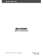 Предварительный просмотр 66 страницы Sharp AR-5015 N Operation Manual