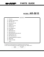 Preview for 12 page of Sharp AR-5015 N Service Manual