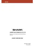 Preview for 174 page of Sharp AR-505 Operation Manual