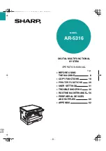 Sharp AR-5320 Operation Manual предпросмотр