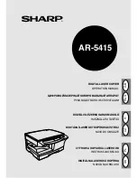 Sharp AR-5415 Operation Manual preview
