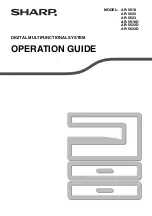 Preview for 1 page of Sharp AR-5618 Operation Manual