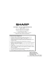 Предварительный просмотр 93 страницы Sharp AR-5618N Service Manual