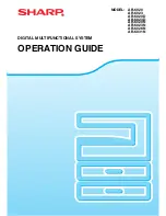 Preview for 1 page of Sharp AR-6020 Operation Manual