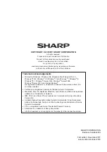 Preview for 151 page of Sharp AR-6020DV Service Manual