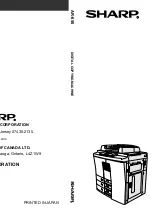 Preview for 181 page of Sharp AR-800 imager Operation Manual