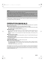 Preview for 5 page of Sharp AR-BC320 Operation Manual