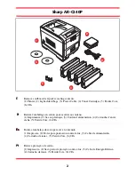 Предварительный просмотр 2 страницы Sharp AR-C240P Setup Manual