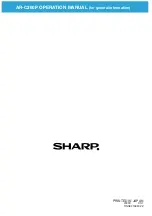 Предварительный просмотр 78 страницы Sharp AR-C260P Operation Manual