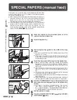 Предварительный просмотр 38 страницы Sharp AR-C330 Key operators Operation Manual