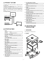 Preview for 3 page of Sharp AR-CS1 Service Manual