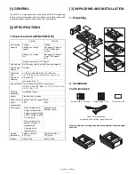 Preview for 3 page of Sharp AR-D21 Service Manual