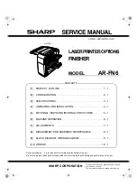 Preview for 1 page of Sharp AR-FN6 Service Manual