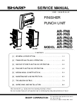 Preview for 1 page of Sharp AR-FN8 Service Manual