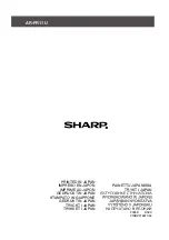 Предварительный просмотр 184 страницы Sharp AR-FR11U Operation Manual