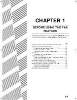 Preview for 9 page of Sharp AR-FX10 Operation Manual