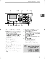 Предварительный просмотр 11 страницы Sharp AR-FX11 Operation Manual