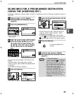 Предварительный просмотр 23 страницы Sharp AR-FX11 Operation Manual