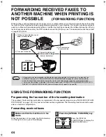 Предварительный просмотр 48 страницы Sharp AR-FX11 Operation Manual