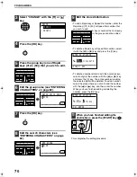 Предварительный просмотр 72 страницы Sharp AR-FX11 Operation Manual