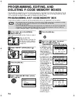 Предварительный просмотр 76 страницы Sharp AR-FX11 Operation Manual