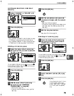 Предварительный просмотр 81 страницы Sharp AR-FX11 Operation Manual