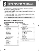 Предварительный просмотр 94 страницы Sharp AR-FX11 Operation Manual