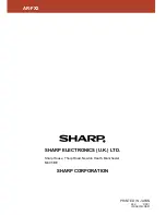 Preview for 168 page of Sharp AR-FX2 Operation Manual