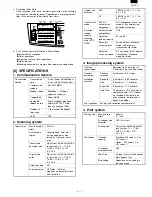 Предварительный просмотр 3 страницы Sharp AR-FX2 Service Manual