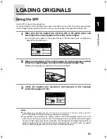 Preview for 25 page of Sharp AR-FX4 Operation Manual