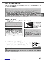 Preview for 25 page of Sharp AR-FX5 Operation Manual