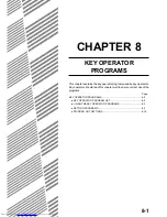 Preview for 73 page of Sharp AR-FX5 Operation Manual