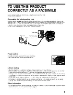 Предварительный просмотр 5 страницы Sharp AR-FX7 Operation Manual