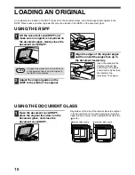 Preview for 12 page of Sharp AR-FX7 Operation Manual