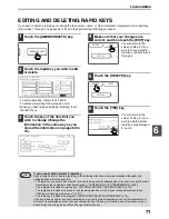 Preview for 73 page of Sharp AR-FX7 Operation Manual