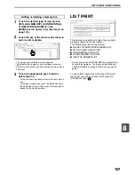 Preview for 109 page of Sharp AR-FX7 Operation Manual