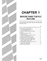 Preview for 9 page of Sharp AR-FX8 Operation Manual