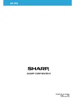 Preview for 104 page of Sharp AR-FX8 Operation Manual