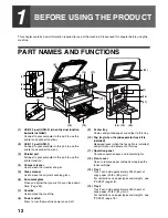 Preview for 14 page of Sharp AR M162 - B/W Laser - All-in-One Operation Manual