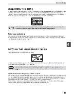 Preview for 51 page of Sharp AR M162 - B/W Laser - All-in-One Operation Manual