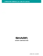 Preview for 283 page of Sharp AR M162 - B/W Laser - All-in-One Operation Manual