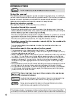 Preview for 8 page of Sharp AR-M200 Operation Manual