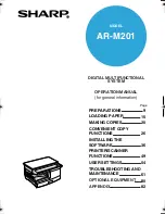 Sharp AR-M201 Operation Manual preview