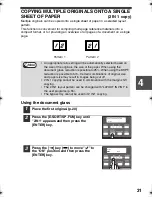 Preview for 33 page of Sharp AR-M201 Operation Manual