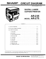 Preview for 131 page of Sharp AR-M208 Service Manual