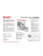 Preview for 1 page of Sharp AR-M237 IMAGERs Quick Reference Manual