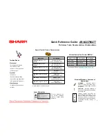 Preview for 2 page of Sharp AR-M237 IMAGERs Quick Reference Manual