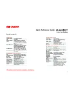 Preview for 7 page of Sharp AR-M237 IMAGERs Quick Reference Manual